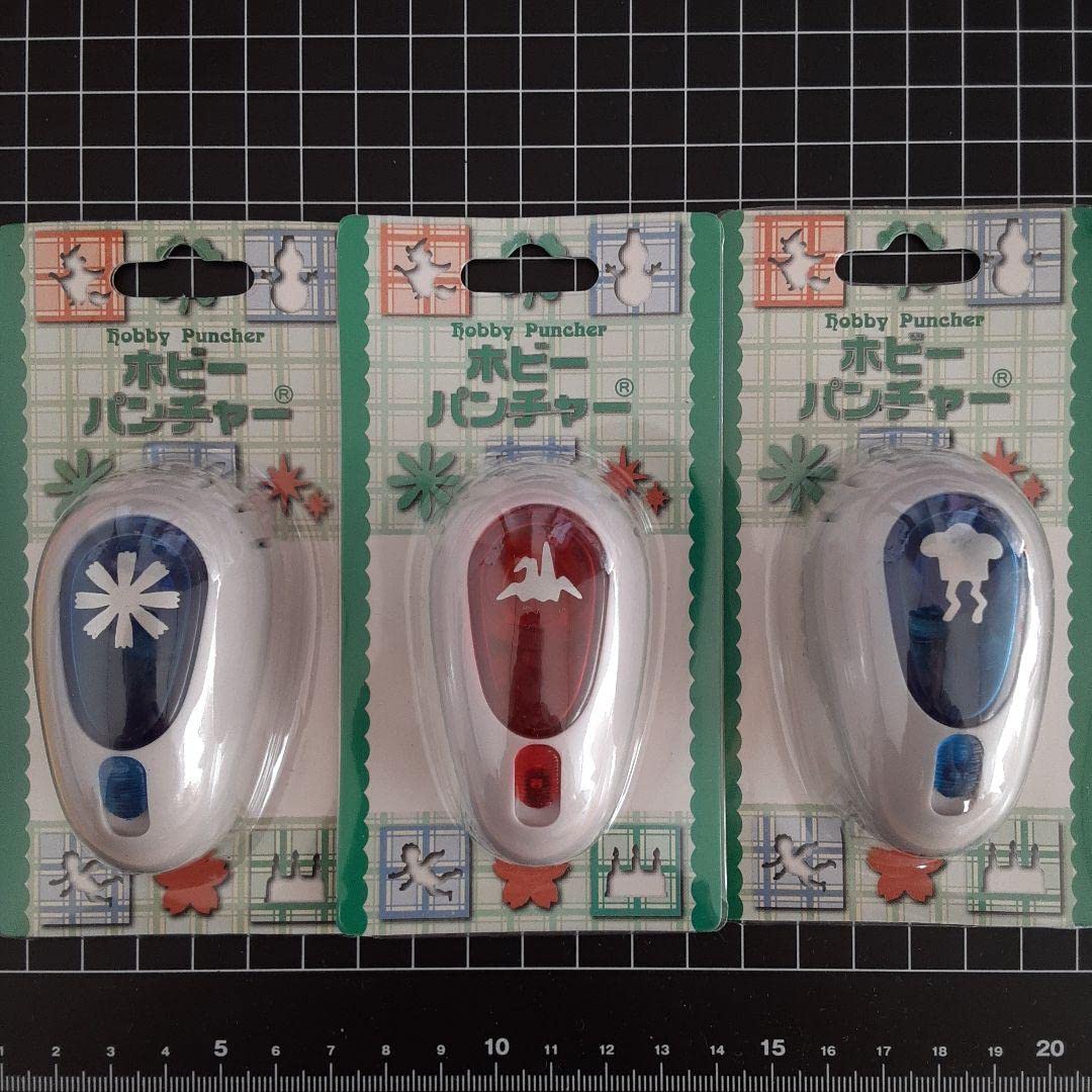 Amazon.co.jp: クラフトパンチ コスモス 鶴 凧 お正月 年賀状 装飾